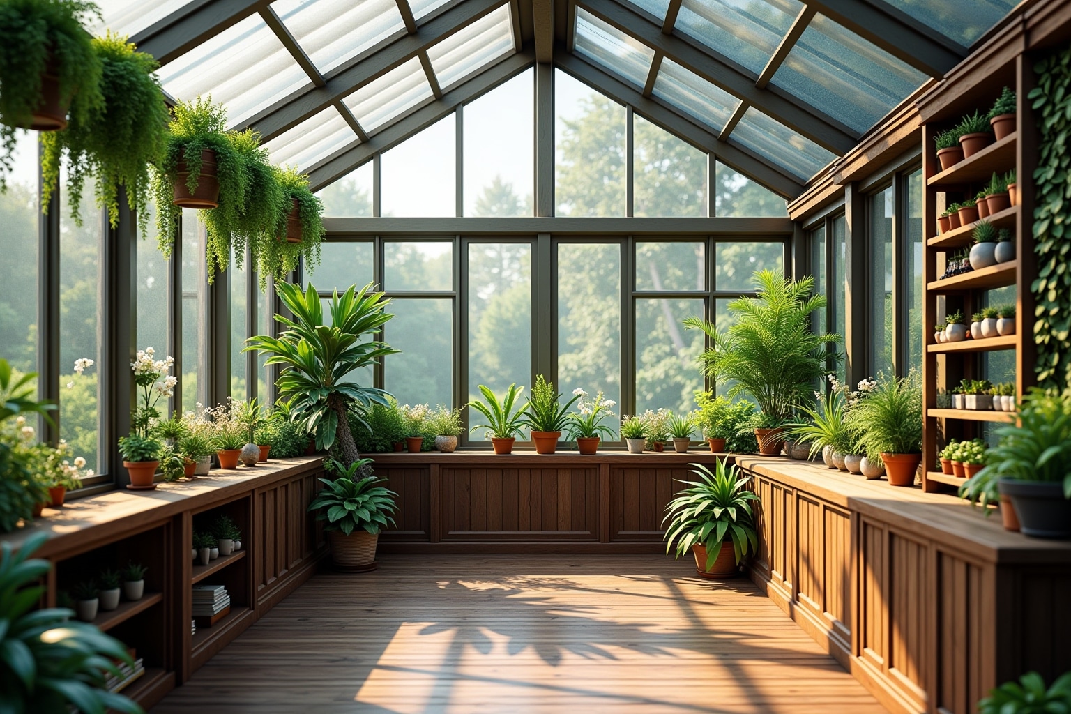 ideen gewächshaus innen gestalten-Titel
