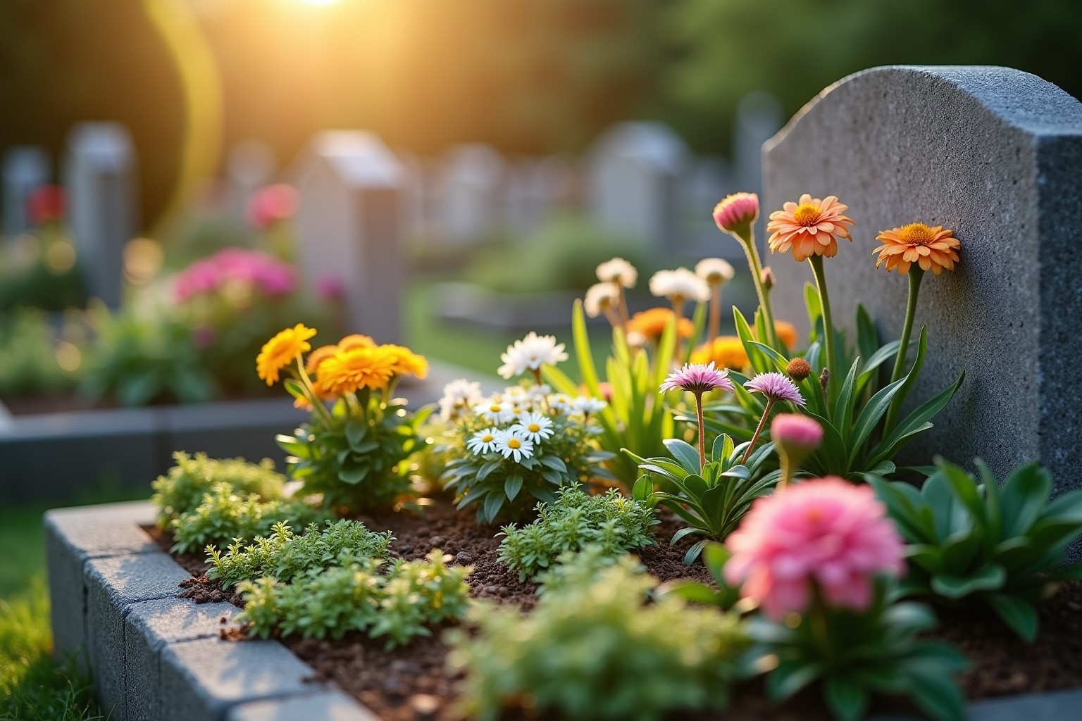 kleines urnengrab bepflanzen-Titel