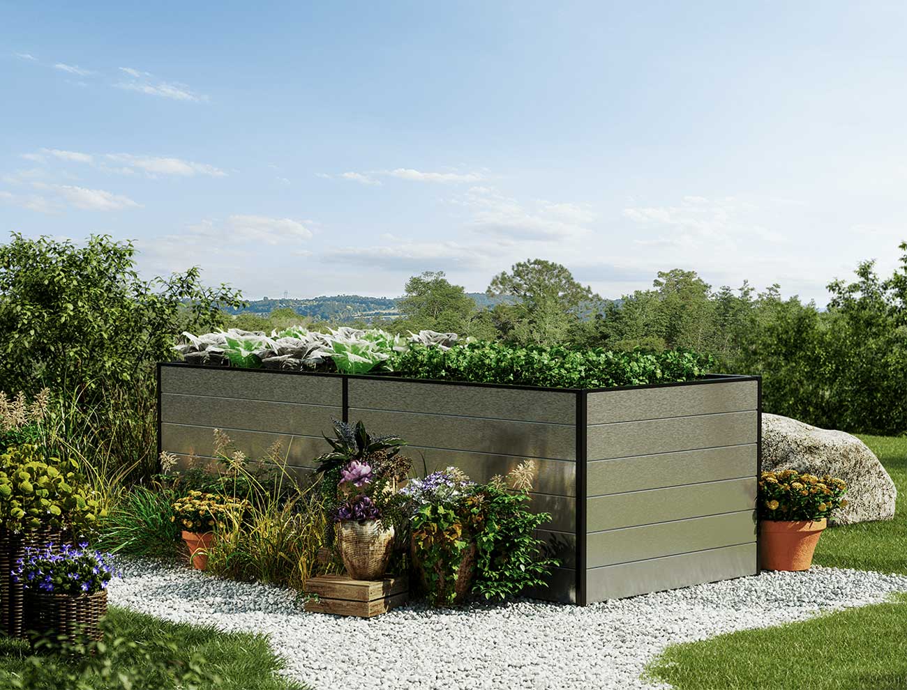 Hochbeet Bausatz